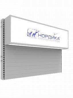 Фриз рекламный с прозрачным дном, картинка 1
